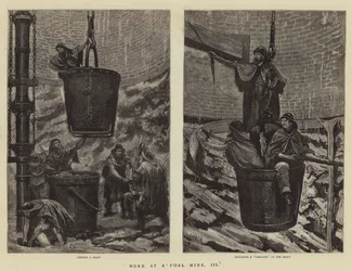 Trabajo en una mina de carbón, III